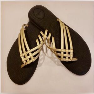 Sanuk Yoga Salty Thong Sandals, sz 9